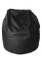 Luxe Bean Bag Black 80x50cm - 3