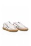 White-Silver Laced Lightweight Comfortable Unisex Walking and Sports Shoes Sneaker 234750 - 4