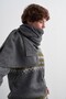 Nordic Patterned Knitwear Sweater Gray - 4