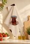 Turkish Tea Digital Printed Tea Towel 35X50 cm Cotton Kitchen Towel - 5