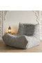 AIMSTYTO Bean bags for adults, Comfy Floor Couch, Single Lounge Sofa for Bedroom Living Room