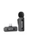 BOYA BY-V10 Wireless Lavalier Microphone with USB-C Port for iPhone 15/16/17 Series, Android Smartph