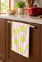 Lemon Slices Dish Drying Towel 35X50 cm Cotton Patterned Kitchen Cloth - 2