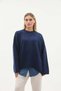 Women's Casual Knitted Crew Neck Oversize Sweater
