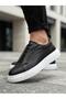 Ba0581 Men's Sneaker Daily Casual Sports Shoes Black White Sole