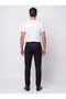 Black Side Elastic Regular Fit Men's Jogger Pants - 2