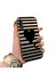 Samsung Galaxy A50/A50S/A30S Compatible Striped Black Case, Shockproof Silicone, Stylish - 2