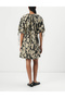 Rochie scurta, Verde/negru - 2
