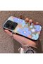 Poco M6 4g Compatible Floral Strawberry Mix Patterned Case, Protective, Daily Use