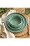 HARPER 12 Piece Stoneware Dinner Set, Spanish Green - 5