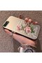 iPhone 7 Plus/8 Plus Compatible Rose and Text Pattern Case, Protective, Daily Use - 2
