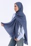 Alia Shawl - Vo Roma Pattern - Indigo - 2