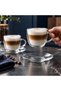 180Ml Double Wall Glass Cup 4Pcs Set Borosilicate Glass (2 Cup & 2 Saucer) - 7