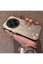 Vivo X300 Compatible Pink Branch Flower Case, Shockproof Silicone, Stylish - 2