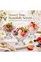 140ml Transparent Glass Dessert Bowls, Set of 6 - 8