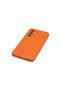 Samsung Galaxy A54 5g Case Nano Inside Velvet Silicone - Orange - 4