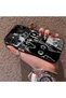 iPhone 11 Compatible Graffiti Style Black Cat Printed Case, Long-Lasting, Cool