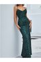 Rochie lunga, Verde inchis - 5