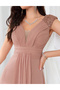 Rochie lunga, roz - 6