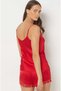Solid Spaghetti Straps Top - 2