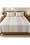 Turkish Style King Size Flat Bedsheet Set, 3 Pieces, 260 x 240 cm, 1 Flat Sheet and 2 Pillowcases (Blush & Light Yellow) - 3
