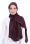 Alia Shawl - Vo Como Pattern - Plum