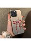iPhone 16 Pro Compatible Romantic Bow and Star Case, Fashionable, Secure Protection