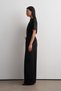 Soft Scuba Barrel Stitched Pants Black - 5
