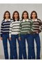 Winter Collared Buttoned Knitwear Sweater Cardigan
