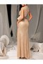 Rochie lunga, Crem - 3