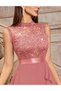 Rochie scurta, Roz pudra - 7
