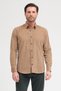 100% Cotton Long Sleeve Velvet Shirt - 2