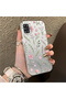 Samsung Galaxy A31 Compatible Pink Branch Flower Case, Shockproof Silicone, Stylish
