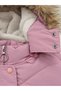 141910-26 Girls' Furry Hooded Quilted Coat – Zipper Closure, Detachable Hood, Plush Lining, Ages 13-16 - 6