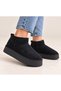Women's Thick Sole Fur-Lined Winter Suede Boots
