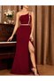 Rochie lunga, Rosu