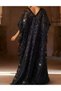 Rochie lunga, Negru - 4