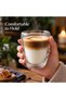 350ml ETO Double Wall Borosilicate Glass Cups, Set of 2, Clear - 6