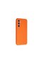 Samsung Galaxy A54 5g Case Nano Inside Velvet Silicone - Orange - 2
