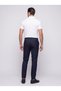 Navy Blue Side Elastic Regular Fit Men's Jogger Pants - 3