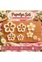 Set of 4 Daisy Sugar Paste Molds |   Different Size Flower Cutter Mold, Cake, Cookie, Cupcake and Polymer Clay Mold