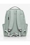 Mother Baby Care Backpack Faux Leather Multi-Compartment Stroller Bag with Strap 9360 - 5