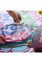 Blue Fiona American Service Set 2 Pieces - 4