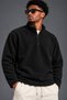 Men's Half Zipper High Collar 3-Piece Fleece - 6