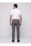 Gray Side Elastic Regular Fit Men's Jogger Pants - 3