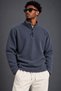 Men's Half Zipper High Collar 3-Piece Fleece - 2