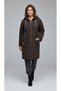 Women's Top with Pockets, Hooded, Front Zippered Cardigan - 3