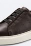 Brown 100% Leather Lace-Up Casual Shoes 1033265185 - 3