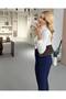 Women's High-Waisted Spanish Flare Palazzo Pants - 4