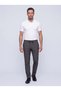 Gray Side Elastic Regular Fit Men's Jogger Pants